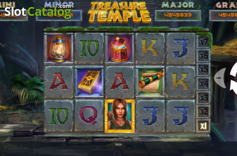 Скрин2. Treasure Temple слот