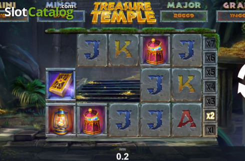 Скрин3. Treasure Temple слот