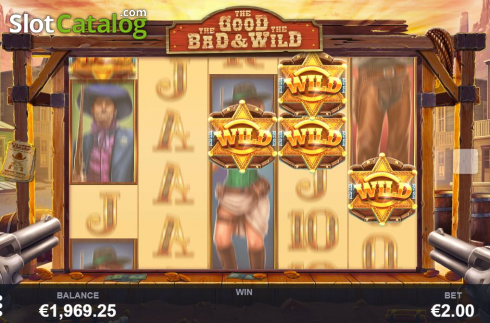 Скрин6. The Good The Bad And The Wild слот