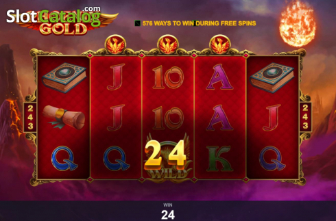 Скрин5. Phoenix Gold слот