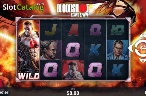 Скрин3. Bloodshot Rising Spirit слот