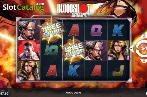 Скрин4. Bloodshot Rising Spirit слот