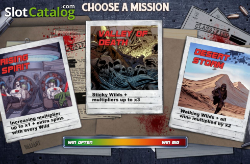 Скрин6. Bloodshot Rising Spirit слот