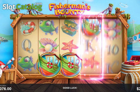 Скрин4. Fishermans Bounty слот