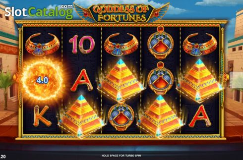 Скрин5. Goddess of Fortunes слот