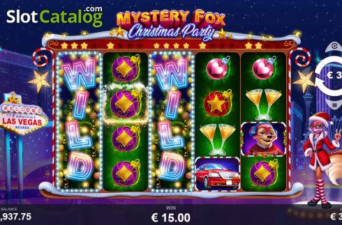 Скрин5. Mystery Fox Christmas Party слот