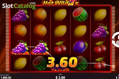 Скрин5. Hot Wild 7s слот