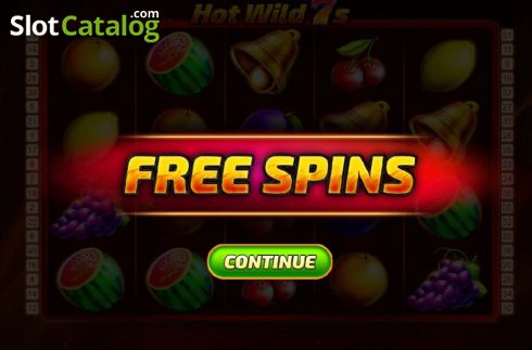 Скрин6. Hot Wild 7s слот