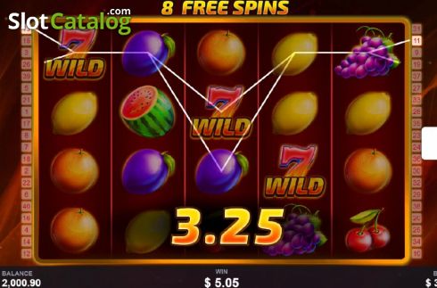 Скрин7. Hot Wild 7s слот