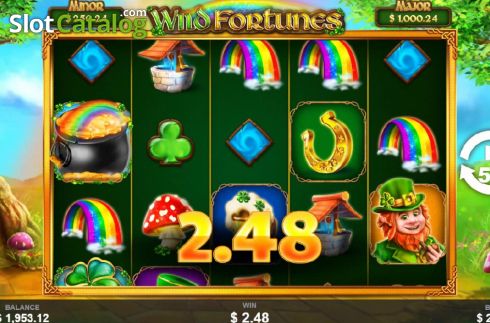 Скрин3. Wild Fortunes (Wizard Games) слот