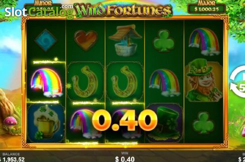 Скрин4. Wild Fortunes (Wizard Games) слот