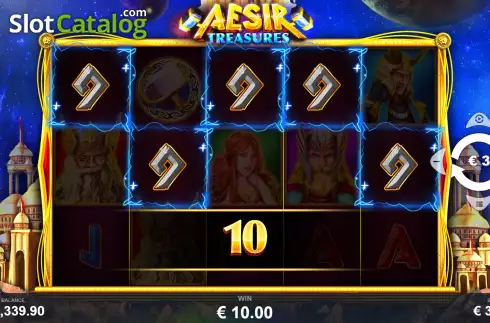 Скрин3. Aesir Treasures слот