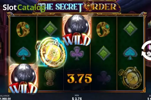 Скрин3. The Secret Order слот