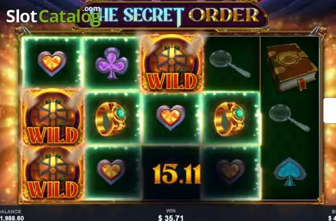 Скрин5. The Secret Order слот