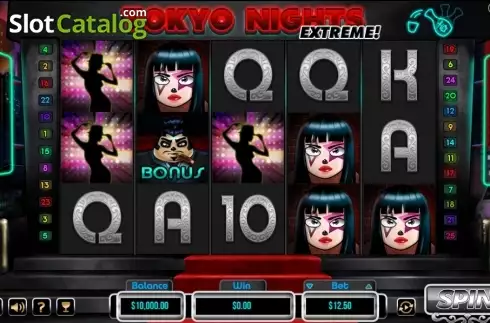 Скрин2. Tokyo Nights слот