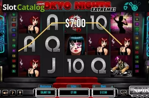 Скрин3. Tokyo Nights слот