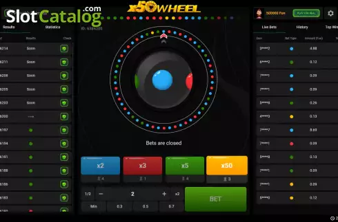 Скрин2. x50Wheel слот