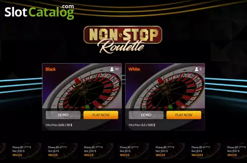 Скрин2. Non-Stop Roulette слот