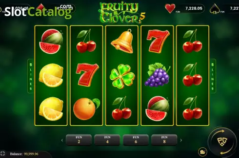 Скрин2. Fruity Clover 5 слот