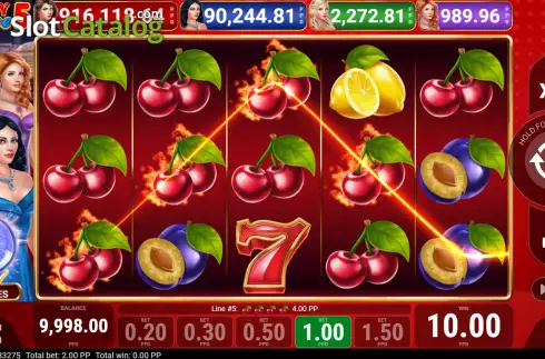 Скрин3. Lady Chance 5 слот