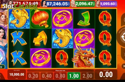 Скрин2. Luz de Draco 20 слот