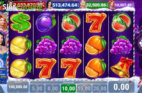 Скрин2. Regal Spins 10 Xmas слот