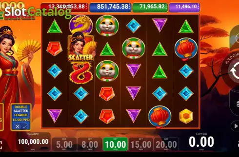 Скрин2. Jade Dancer x1000 слот