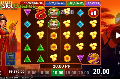 Скрин3. Jade Dancer x1000 слот