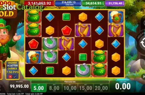 Скрин2. Bags of Gold x1000 слот