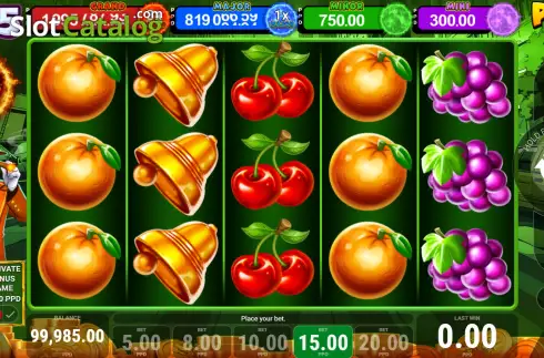 Скрин2. Fruit Attack 5 Pate Link слот