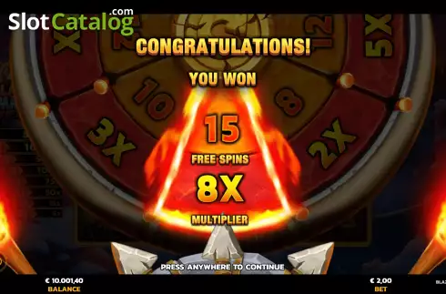 Скрин7. Blazing Mammoth XL слот
