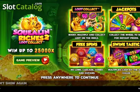 Скрин2. Squealin Riches 2 слот