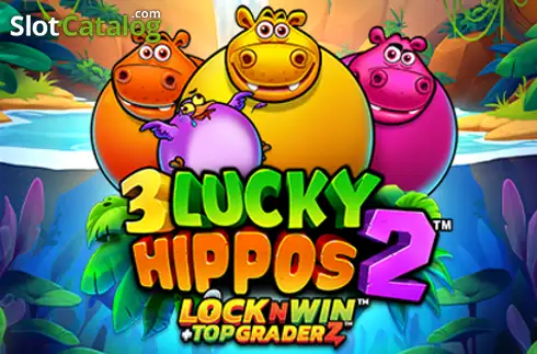 3 Lucky Hippos 2 логотип 3 Lucky Hippos 2 логотип