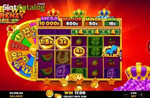 Скрин3. Crown Frenzy LockNWin слот