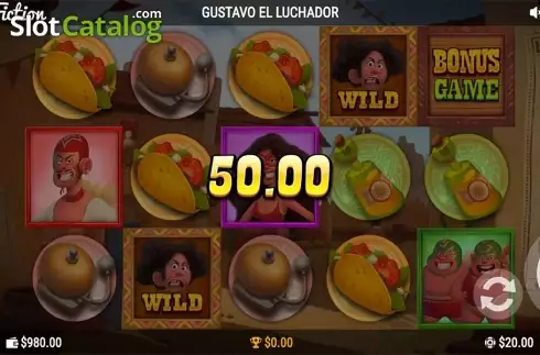 Скрин3. Gustavo el luchador слот