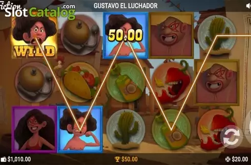 Скрин4. Gustavo el luchador слот