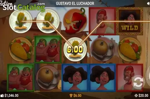 Скрин5. Gustavo el luchador слот