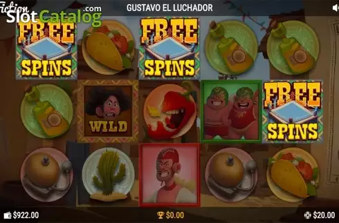 Скрин6. Gustavo el luchador слот