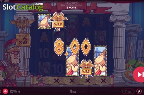 Скрин6. Rome The Conquerors слот