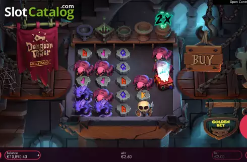 Скрин4. Dungeon Tower слот