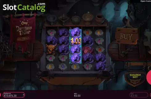 Скрин5. Dungeon Tower слот