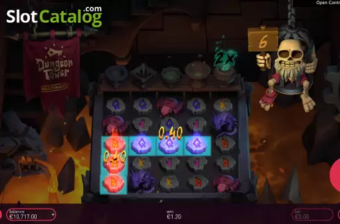 Скрин9. Dungeon Tower слот