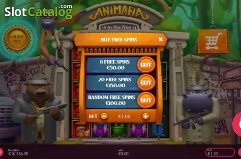 Скрин7. Animafia слот