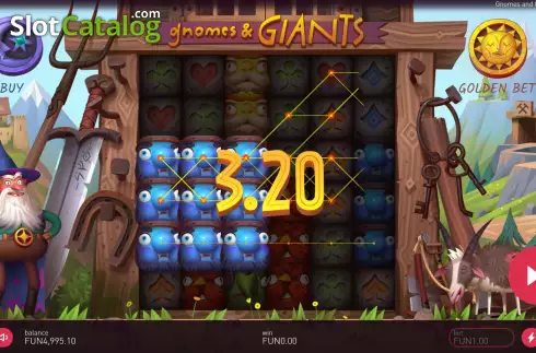Скрин5. Gnomes & Giants слот