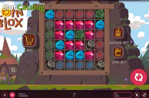 Скрин2. Coin Blox слот