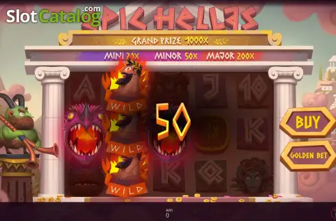 Скрин3. Epic Hellas слот