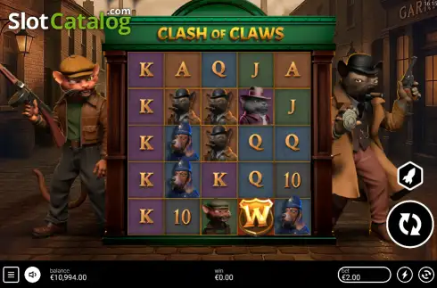 Скрин2. Clash of Claws слот