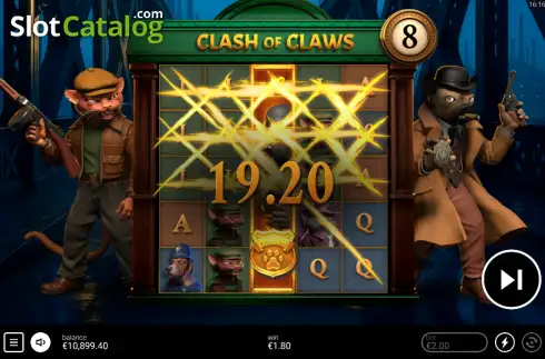 Скрин3. Clash of Claws слот