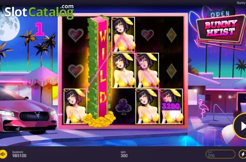Скрин3. Bunny Heist слот