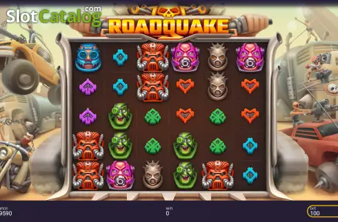 Скрин2. Roadquake слот